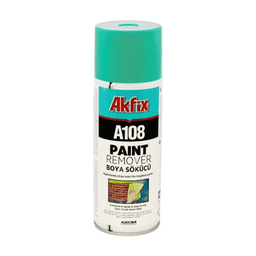 AKFİX A108 BOYA SÖKÜCÜ SPREY 400 ML / 12